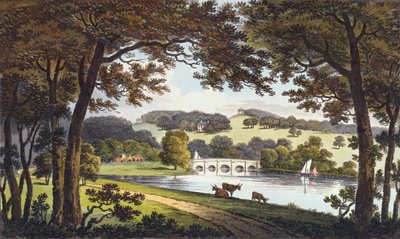 Water at Wentworth, Yorkshire by English School